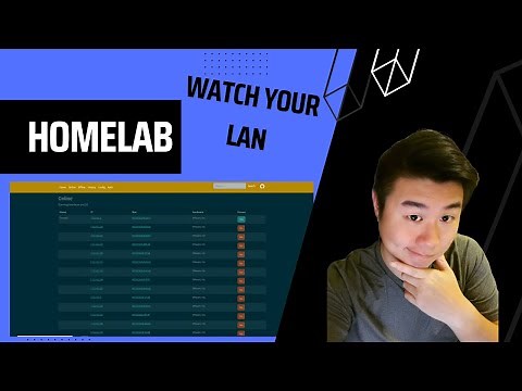 Homelab Series - Setup WatchYourLan Server - Network IP Scanner for your LAN