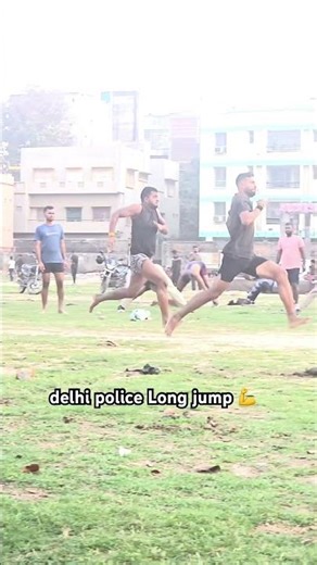 Delhi Police 👮 long jump 💪 !#shorts #viralvideo #longjump #indianarmy #delhipolice