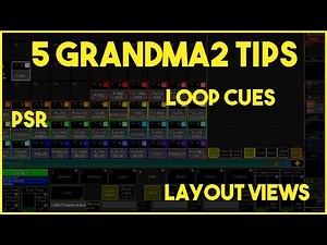 5x GrandMA2 TIPS