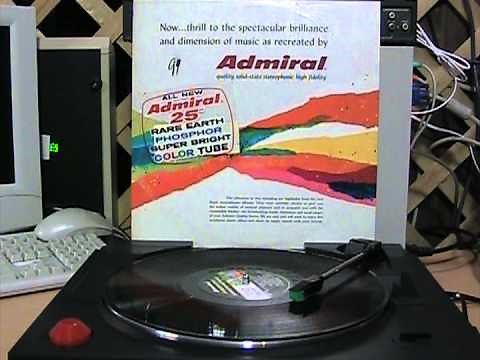 Admiral stereo speaker balancing test