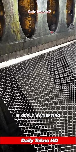 How Metal Mesh Is Made ⚙️ #MetalWorking