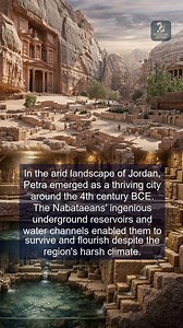 How Petra's underground reservoirs shaped its survival | Intriguing History