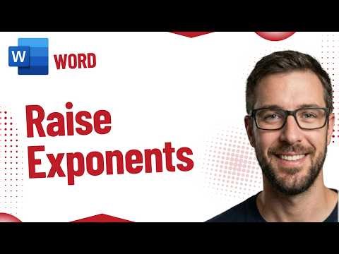 How To Raise Exponents In Microsoft Word Microsoft Word Basics [2026]
