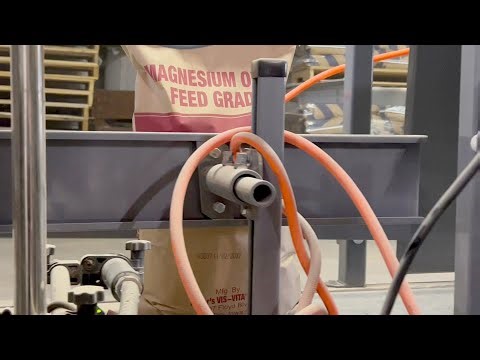 Printing Lot / Batch Codes with Dates on Bags of Animal Feed and Minerals