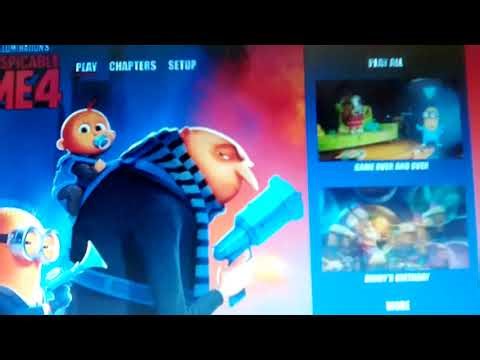 Despicable me 4 DVD walkthrough