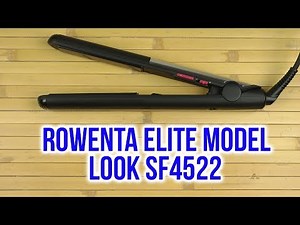 Распаковка Rowenta Elite Model Look SF4522