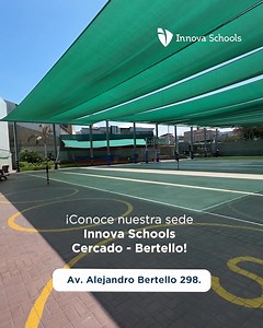 Descubre nuestro colegio Innova Schools Cercado - Bertello, un espacio diseñado para inspirar, aprender y crecer. 🌟📚 📍 Av. Alejandro Bertello 298 ¡Visítanos y sé parte de la educación que transforma vidas! 💡💙 | Innova Schools