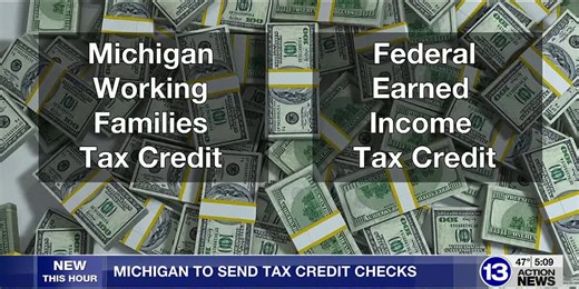 Michigan to send tax credit checks