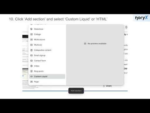SusTern noryX JSON LD HowTo