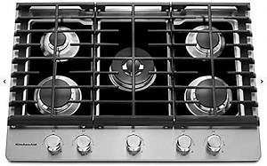 Premium Plus Stove Protectors for KitchenAid Gas Range Model KCGS550ESS, fits 30" Cooktop Gas Cooktop, Custom Cut, Easy to Clean Stove Liner, Made in the USA.