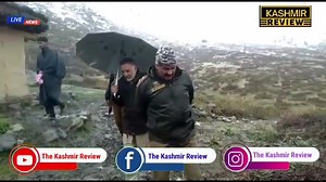 SHO, Naib Tehsildar kund rescued three Bakerwal families stuck in snow at higher reaches of Waltangoo Nard kund in Kulgam. | The Kashmir Review | Facebook