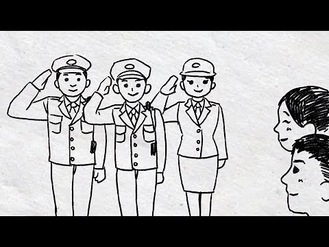 【結婚式サプライズ】警察官さんが作った感動のパラパラ漫画ムービー