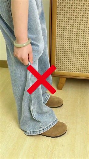 パンツの長さを一瞬で解決する方法は、誰でもできるようになります。裁断する必要がありませんので、試してみましょう。 #新作アイテム #プチプラ #トレンドファッション #トレンドファッション