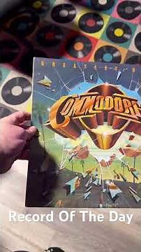 Commodores Greatest Hits on vinyl. Timeless funk & soul classics. #recordoftheday