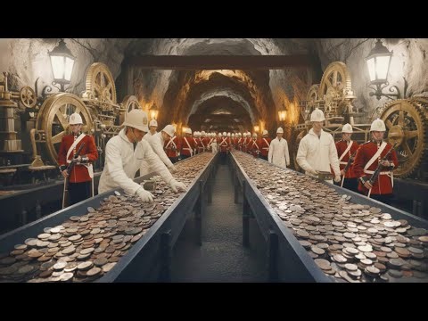 From Metal Discs to Currency: Inside the Coin Minting Factory (Full Process)