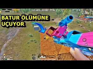 BATUR ÖLÜMÜNE UÇUYOR ! SOLO SQUAD PUBG MOBİLE