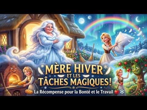 Dame Holle – Neige, Bonté et Magie | Conte de Fées Animé | Histoire pour Dormir
