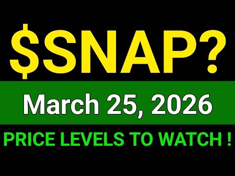 Snap Stock (Snap Inc.) Snap Stock Technical Analysis | March 25, 2026