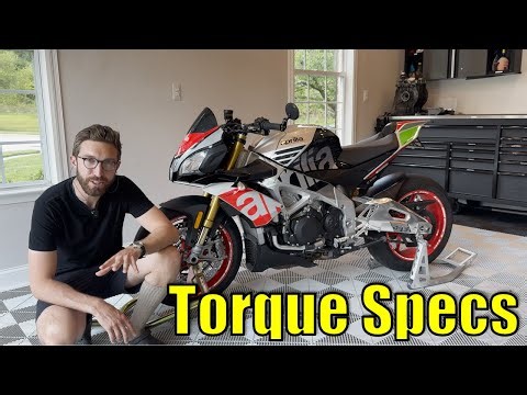 Aprilia Torque Specs | Maintenance | Episode 1