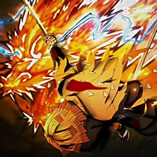 zenitsu thunder breathing 7th form (demon slayer infinity castle arc) edit.