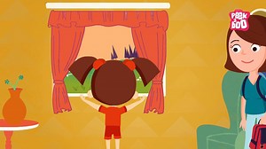 The M Song | Learn Alphabets A - Z | English Songs And Rhymes For Kids | Peekaboo