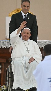 3K views · 57 reactions | Pope Francis celebrated a mass for hundreds...