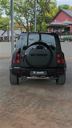 stealth mode activation of this new DEFENDER full satin PPF install #automobile #ppfprotection