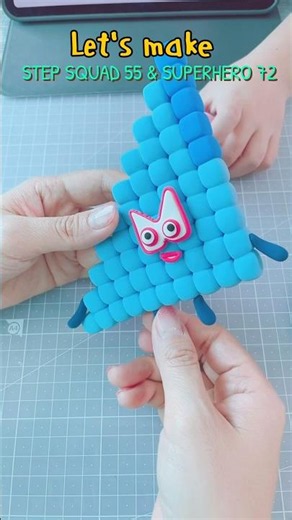 Numberblocks Step Squad 55 & Superhero Mask 72 #numberblocksfanmade