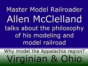 Allen Mclelland on why Appalcahia and his "real worrld" philosophy. See the entire facinating interview AND a tour of the V&O Afton Division: https://rfd.video/VirginianOhio | Railfan Depot