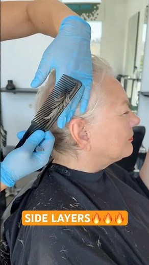 SIDE LAYERS CURLY PIXIE HAIRCUT BY VIVYAN HERMUZ! 🤩✂️🏆✨ #curlyhair #shorthaircut #layeredhaircut