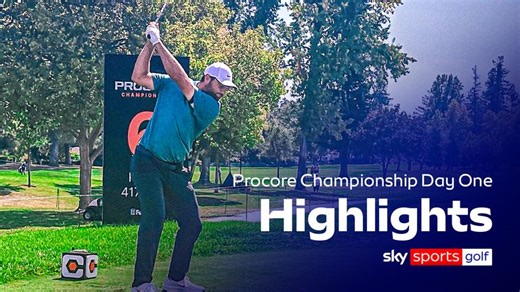 Procore Championship: Day one highlights