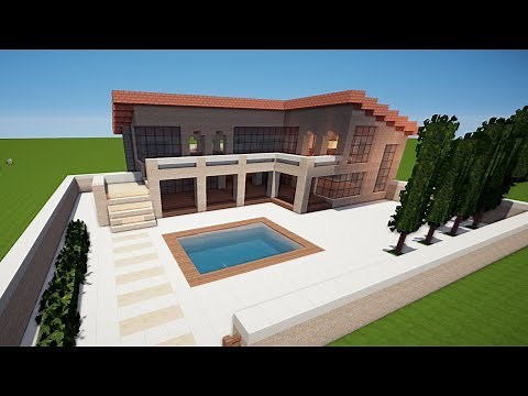 Wie baue ich eine italienische Villa MINECRAFT [HAUS 116]
