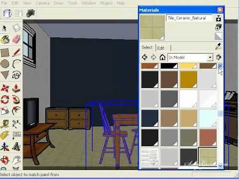 Tutorial Rendering Indigo Sketchup - 02. basic