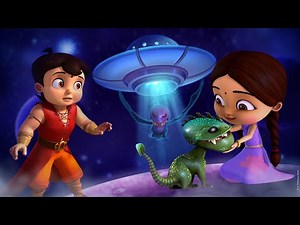 Super Bheem - Chhote Alien ki Madad 👽 | Adventure Videos | Cartoon for Kids in Hindi
