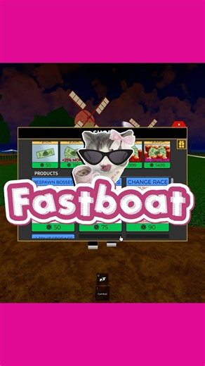 Fastboat #boaroblox #roblox #robuxlaominh #bloxfruits