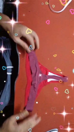 5K views · 22 reactions | How to fold and glue red and pink gstring panties without simple sewing #tutorial #gstring #Ministring #sewing #transparent #creative #color #heatediron | Portal Hiburan | Facebook