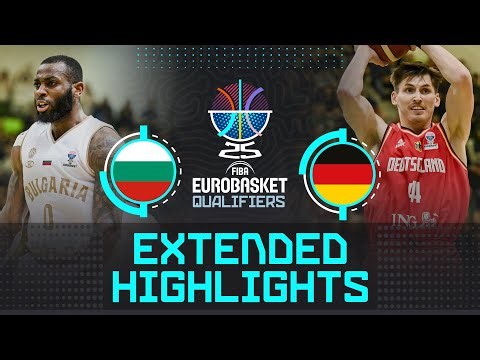 Bulgaria 🇧🇬 vs Germany 🇩🇪 | Extended Highlights | FIBA EuroBasket 2025 Qualifiers