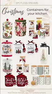 Christmas Kitchen Containers | Festive Holiday Storage Finds