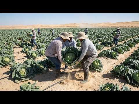 Cabbage "Defies" the Harsh Desert Environment