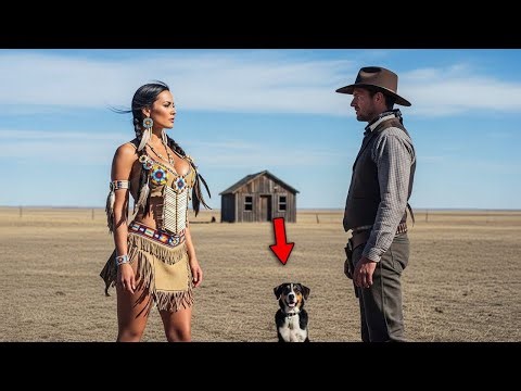 El perro del vaquero desapareció dos noches… y regresó con una viuda apache que escondía un secreto