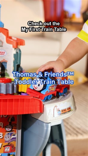 26K views · 43 reactions | All aboard, train fans! Check out this action-packed toddler train table, with so many ways to play! | Fisher-Price | Facebook