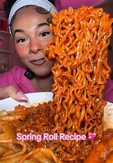 Delicious Buldak Spring Roll Recipe