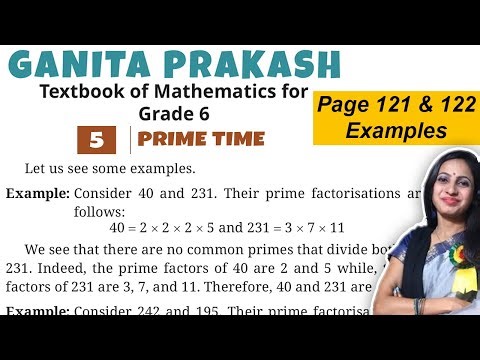 Ganita Prakash Class 6 Chapter 5 Prime time | Page 121 & 122 Explanation
