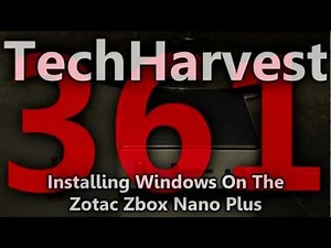 Installing Windows On The Zotac Zbox Nano Plus (AD10) PC