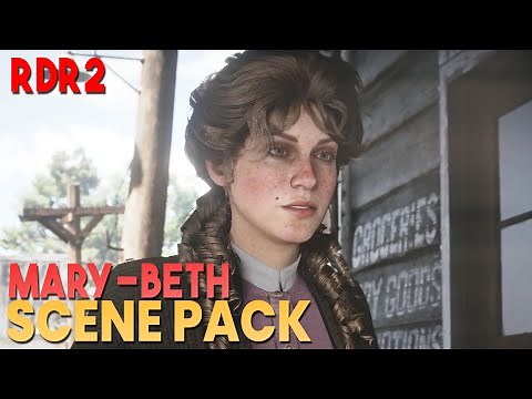 Mary-Beth Scene Pack || RDR2 || 1080p, 60FPS