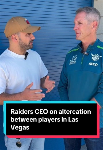 Raiders CEO Discusses Player Elevator Altercation