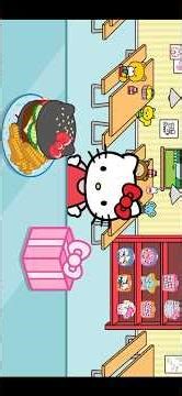 Hello Kitty Cooking Game #trending #viral #gameplay #gaming #satisfying #cat #fypシ #hellokitty #fun