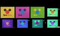 Mix of 8 videos from youtube : Toon Disney Branding Rainbow Round 83 & Rainbow Round 84