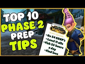 Top 10 Preparation Tips for Phase 2 | Season of Discovery