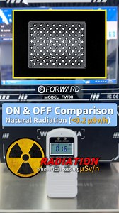 ON vs OFF 👀 FW-X1 radiation level